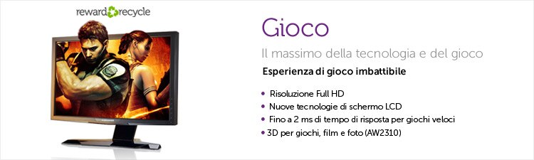 Dell Monitor per il gioco